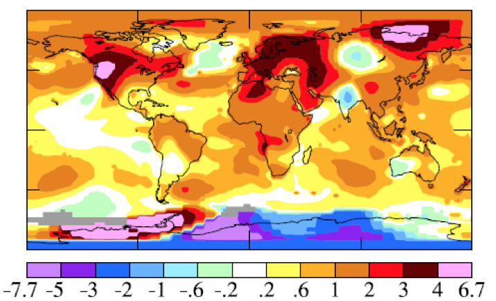 June 2021 Global Temperature Update
