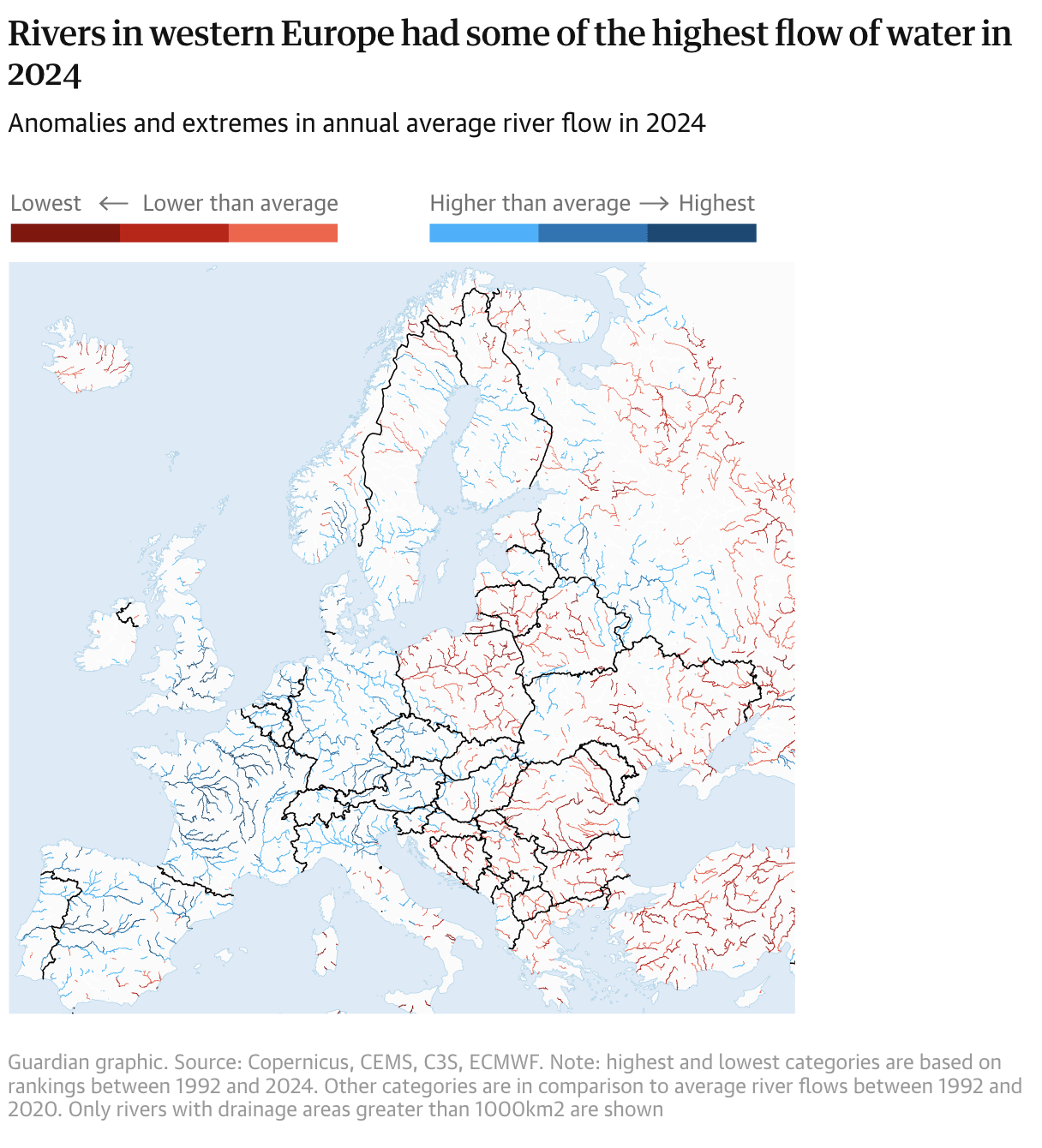 Deadly floods and storms affected more than 400,000 people in Europe in 2024